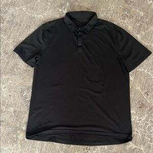lululemon athletica Men's Jet Black Polo Shirt